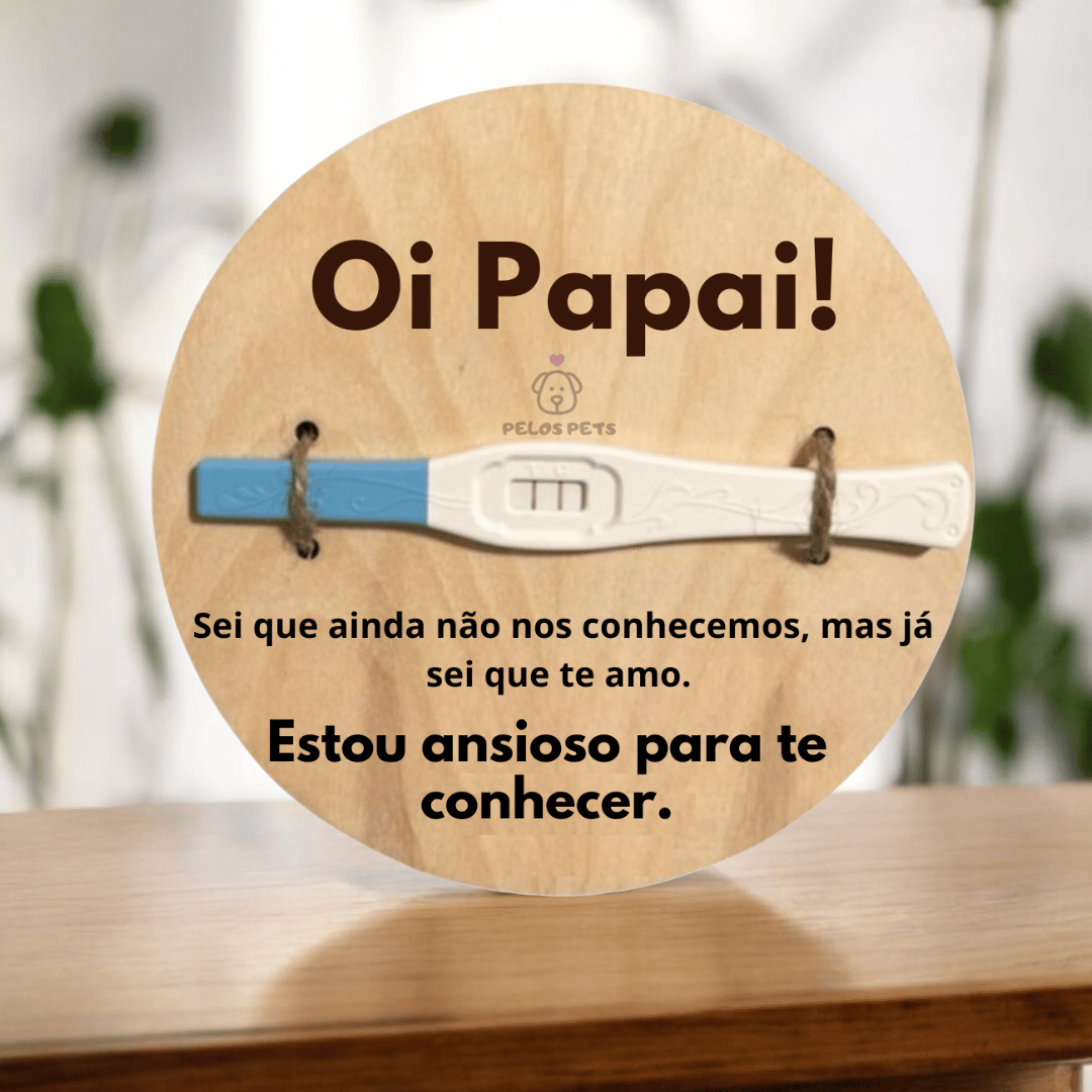 Teste de Gravidez: Escultura Inesquecível para o Papai