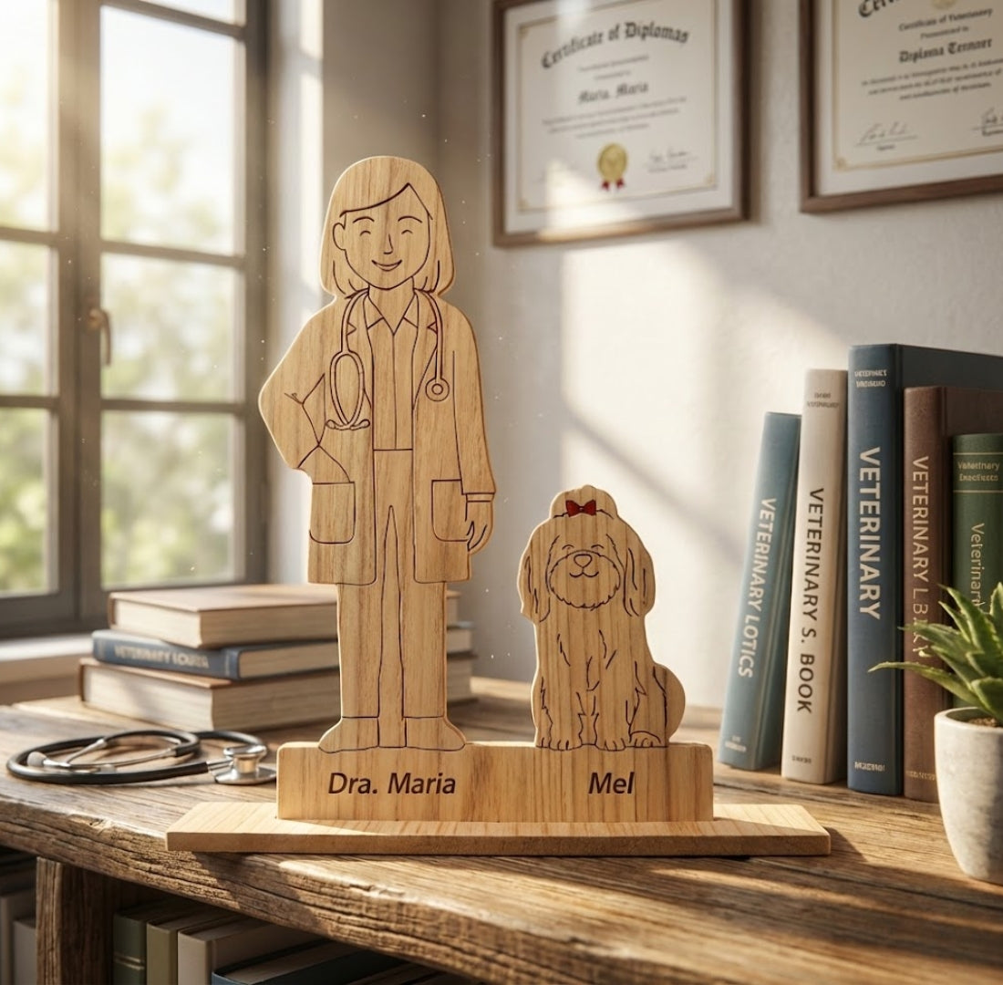 Wood Sculpture by Pets®️