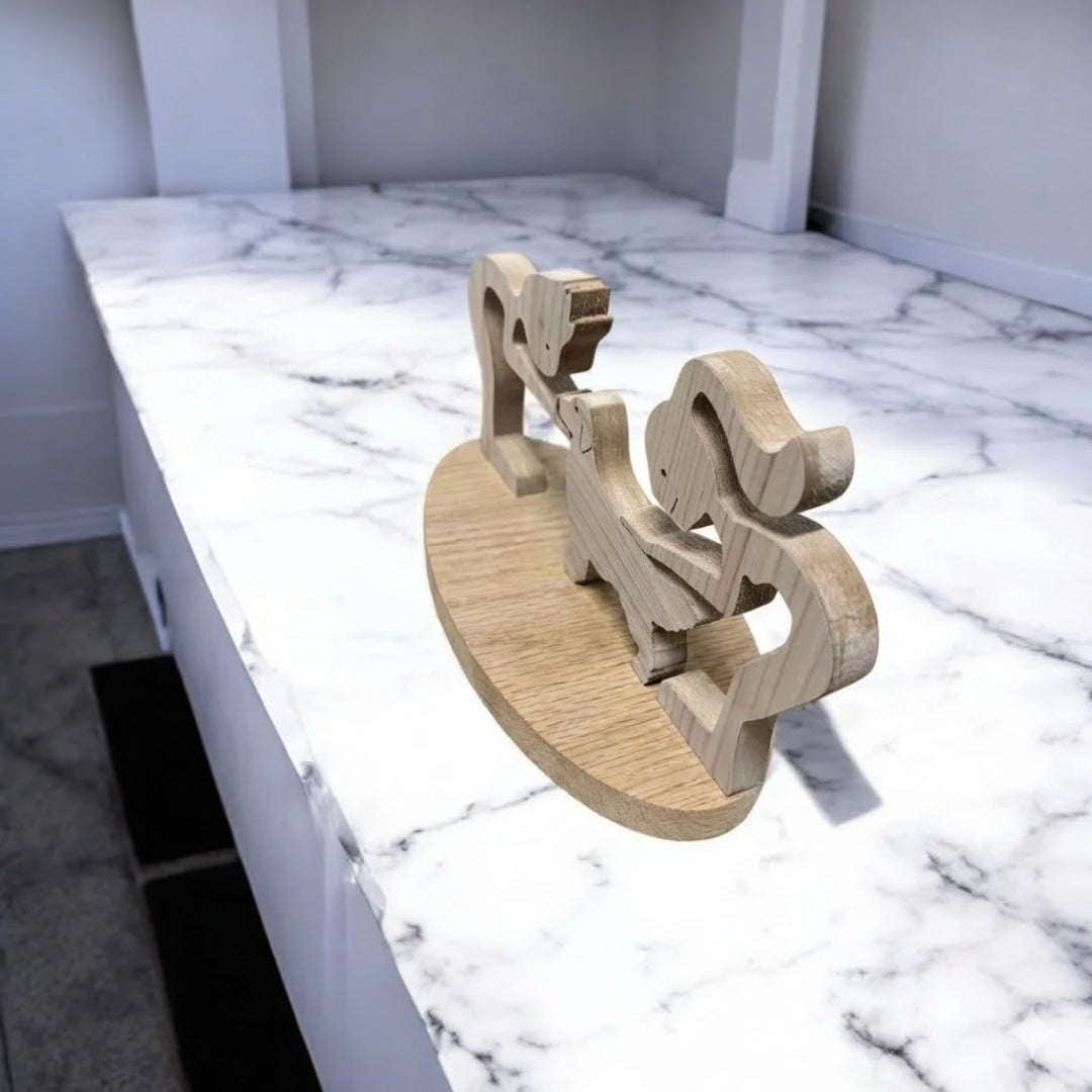 Base de Madeira MDF para Escultura