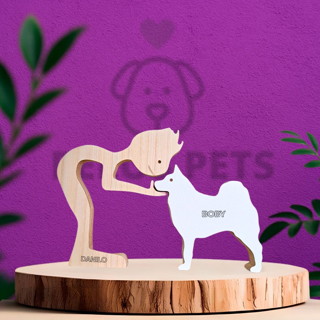 Wood Sculpture by Pets®️