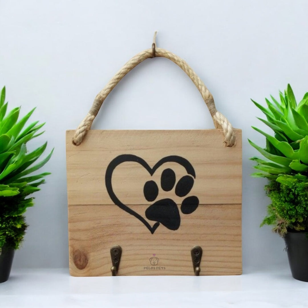 Pet&Home - Suporte Decorativo para Chaves e Coleiras