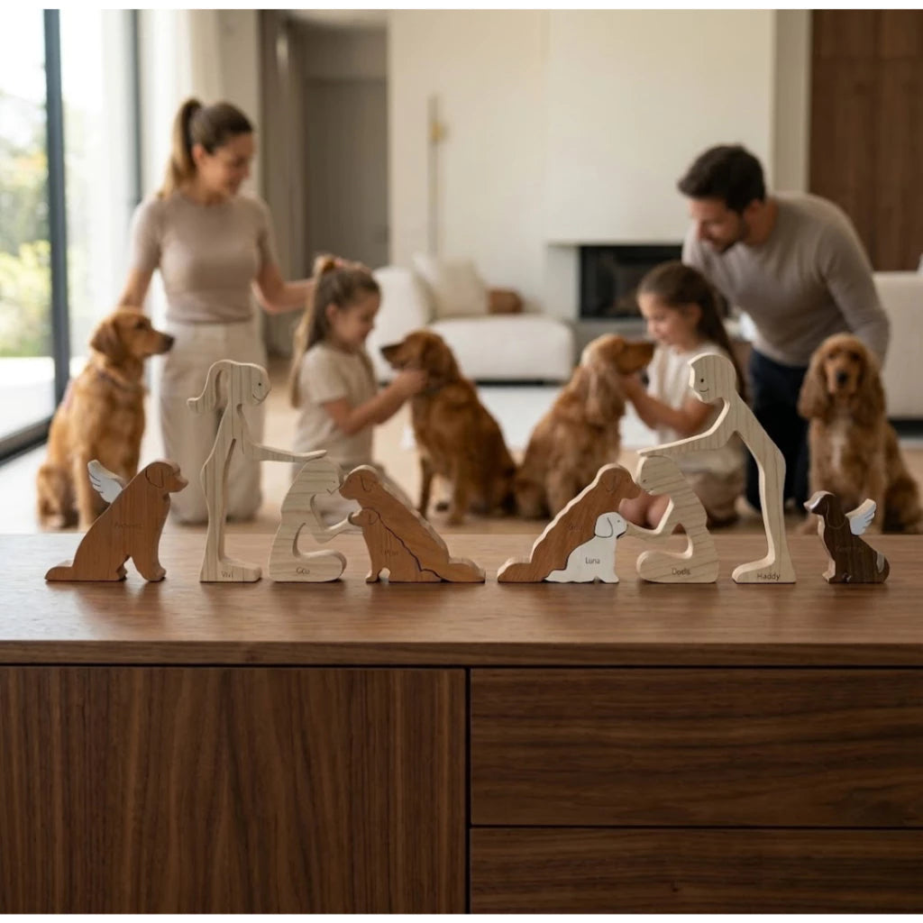 Crie sua Escultura 100% Personalizada – Feita para Você! (Limite máximo 10 pessoas/pets)