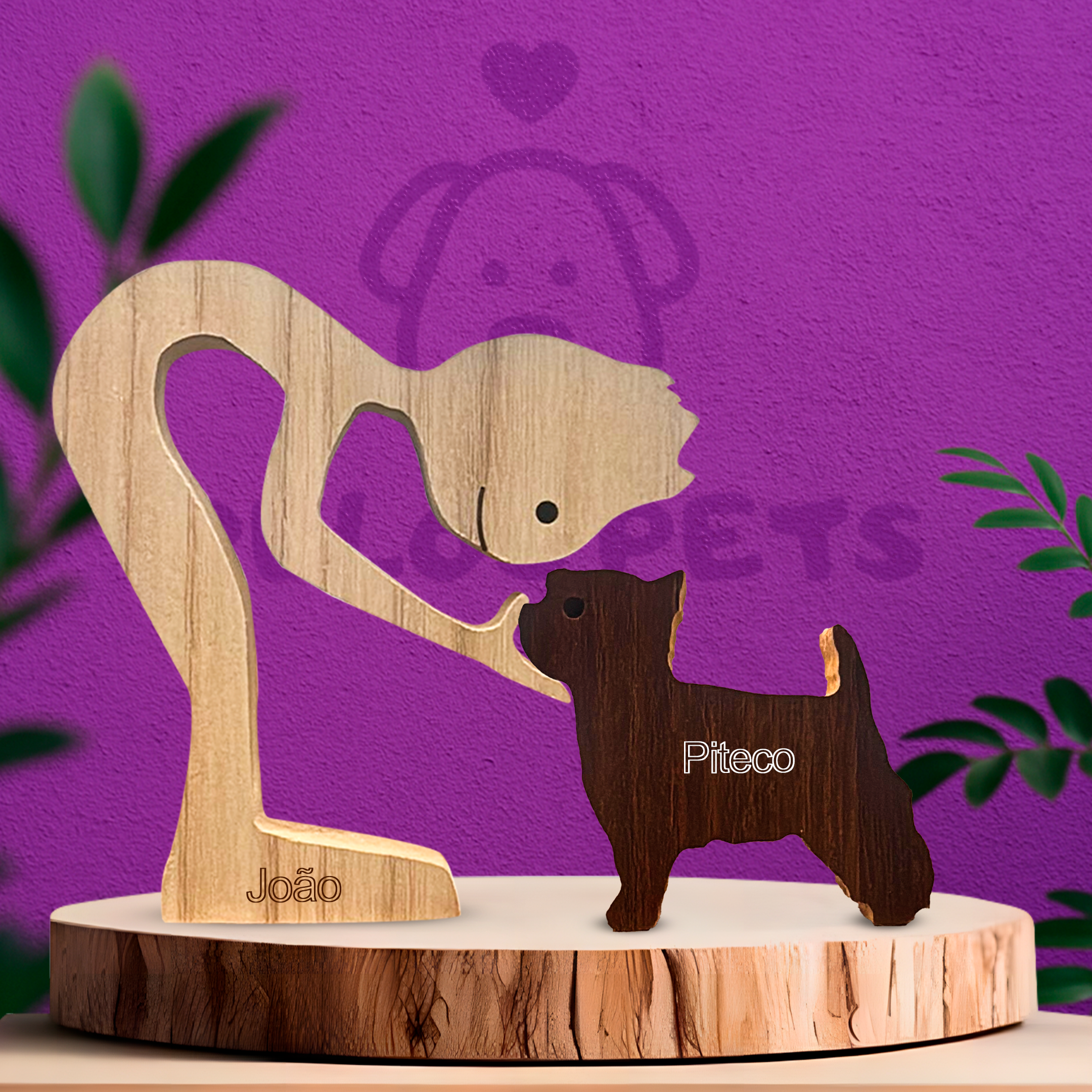 Escultura em Madeira Yorkshire