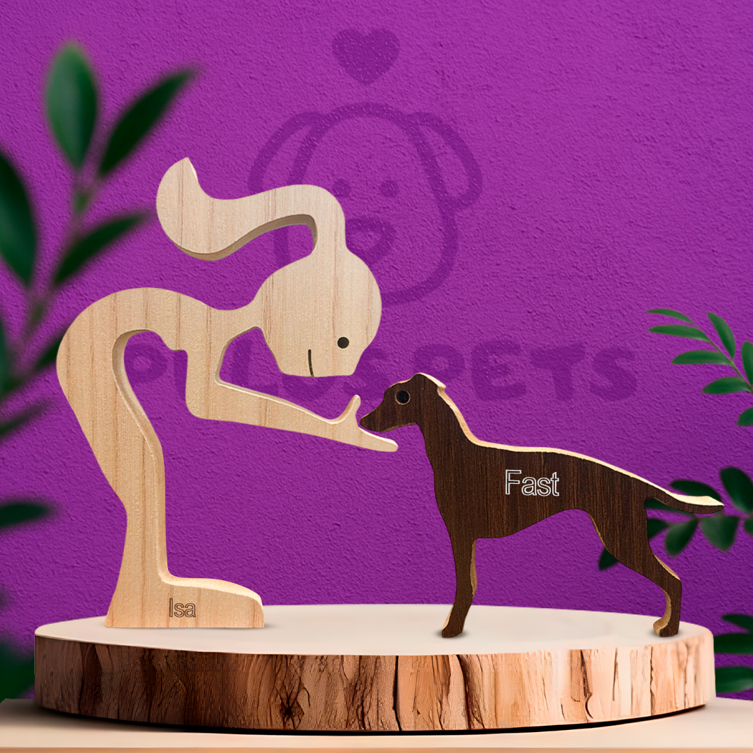 Wood Sculpture by Pets®️