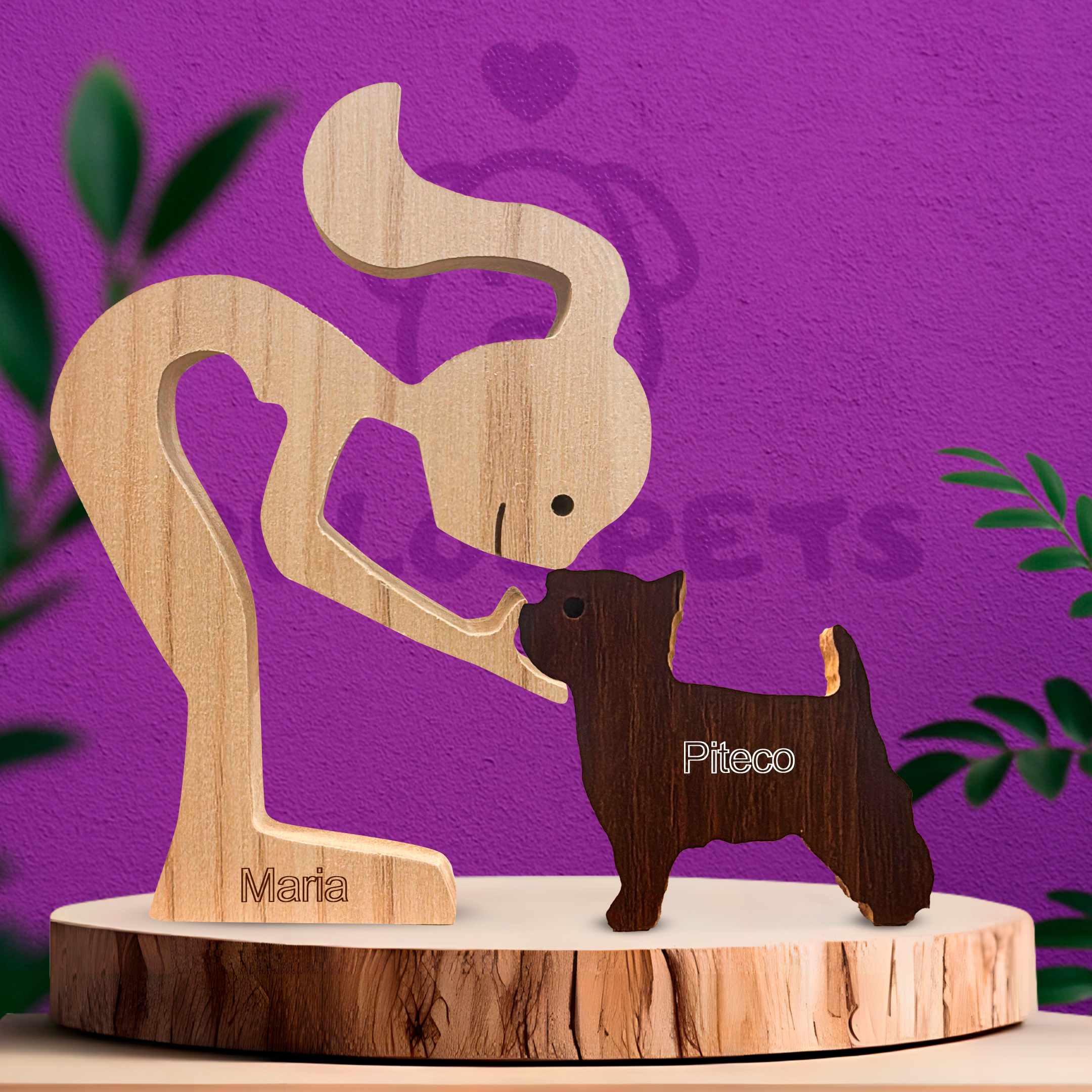 Escultura em Madeira Yorkshire