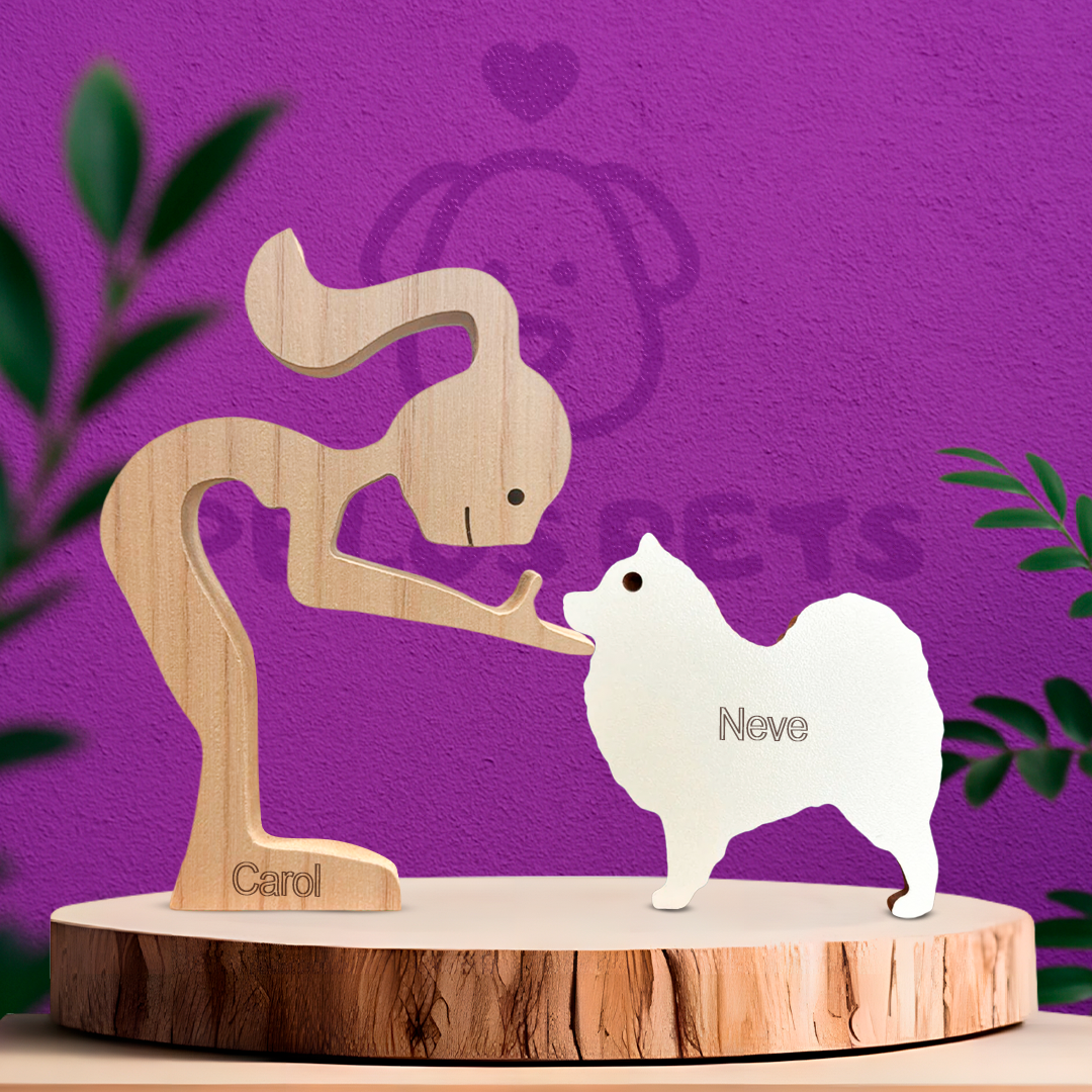 Wood Sculpture by Pets®️