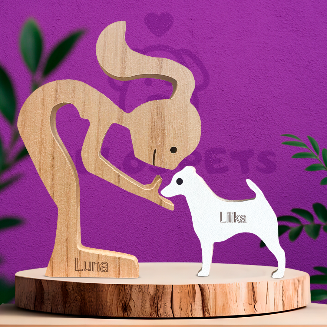 Escultura em Madeira Fox Paulistinha