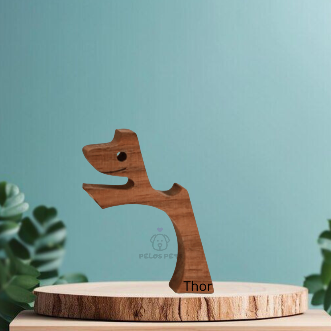 Escultura em Madeira Pelos Pets - Escolha a Raça do seu Pet!