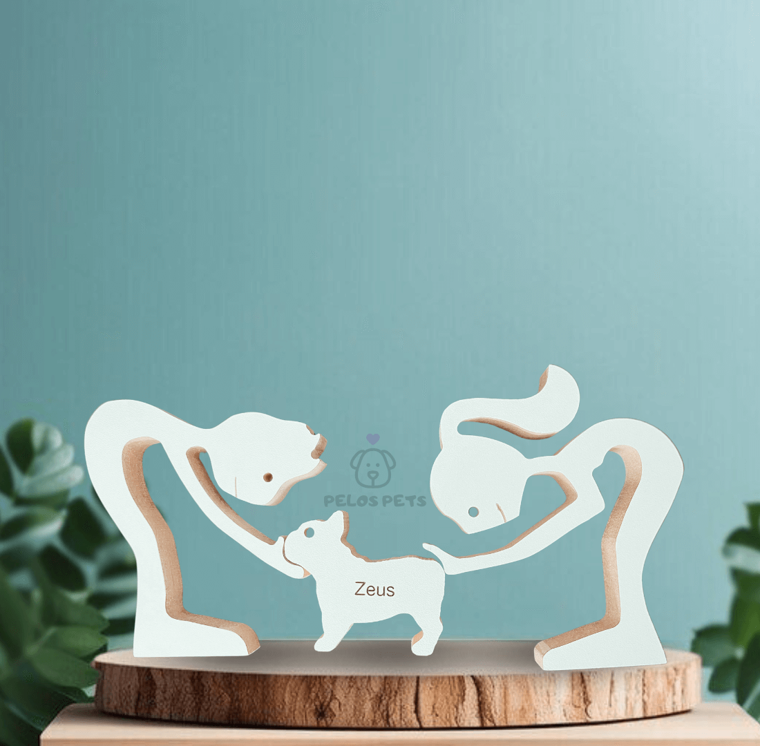 Escultura em Madeira Pelos Pets - Escolha a Raça do seu Pet!