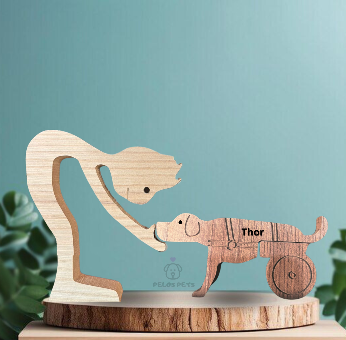 Wood Sculpture by Pets®️