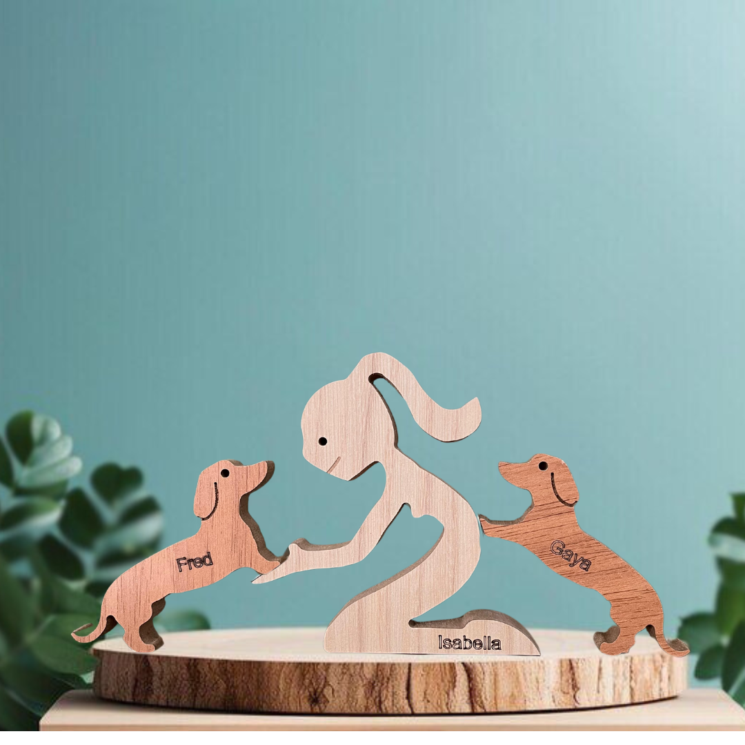 Wood Sculpture by Pets®️