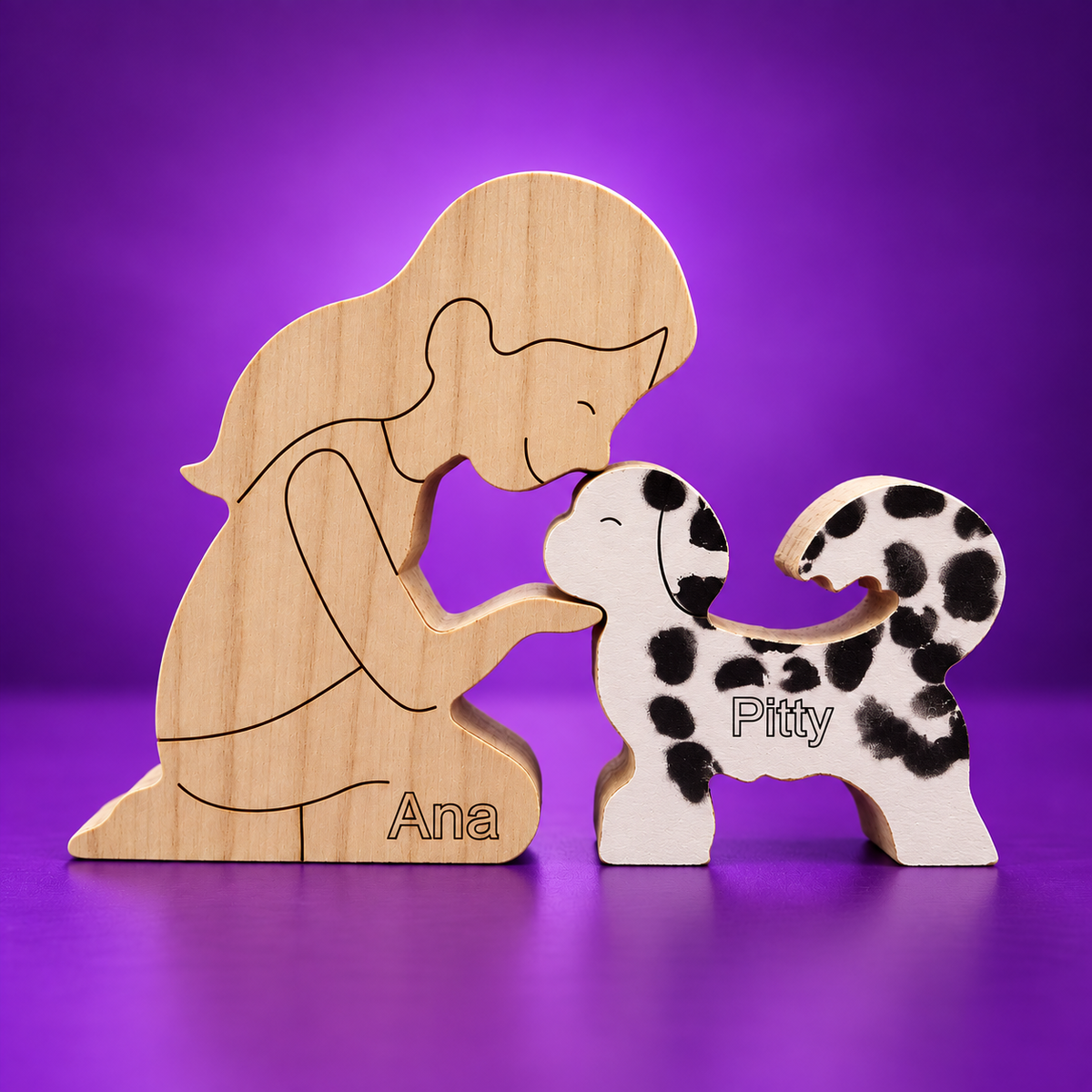 Escultura Pet Personalizada com Manchas