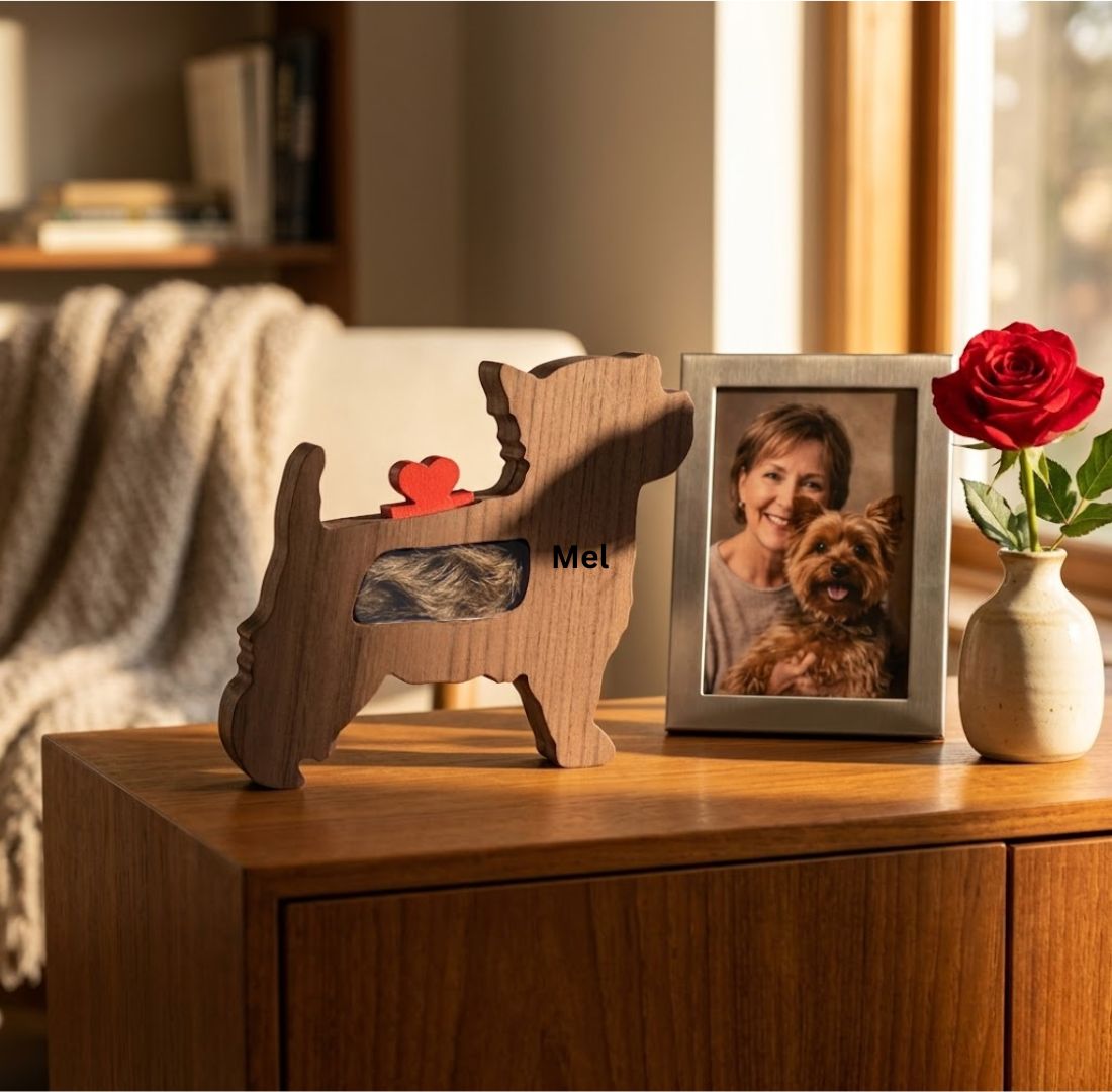 Cápsula do Amor Escultura Personalizada Pet Eterno
