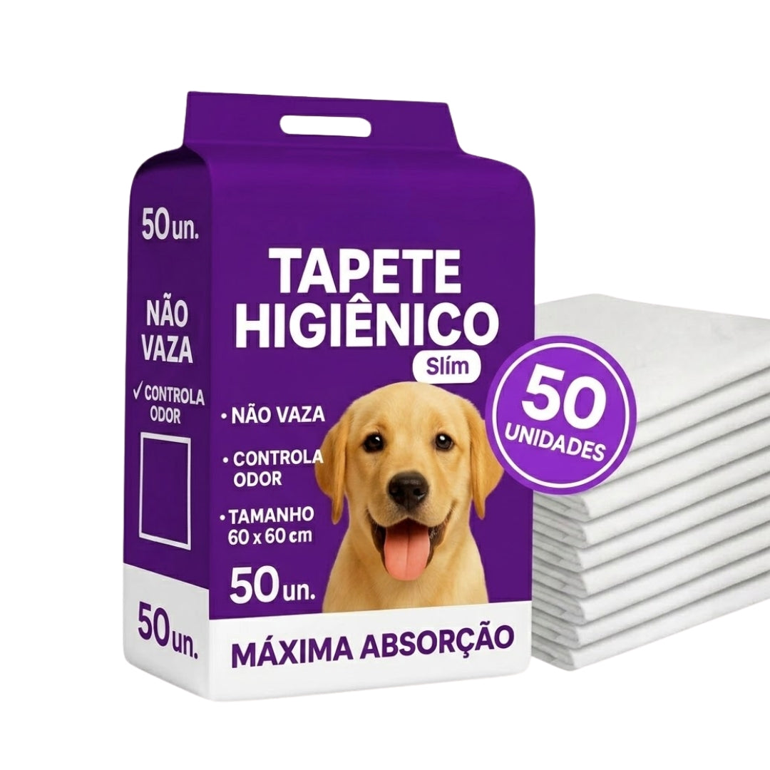 Tapete Higiênico Descartável para Cachorro Pelos Pets