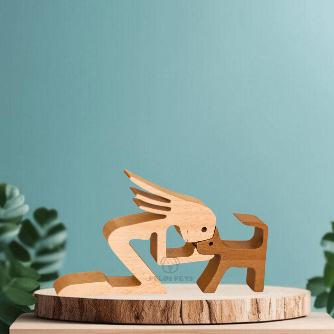 Escultura em Madeira Pelos Pets - Escolha a Raça do seu Pet!