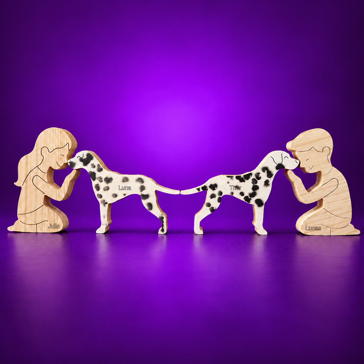 Escultura em Madeira Dalmata