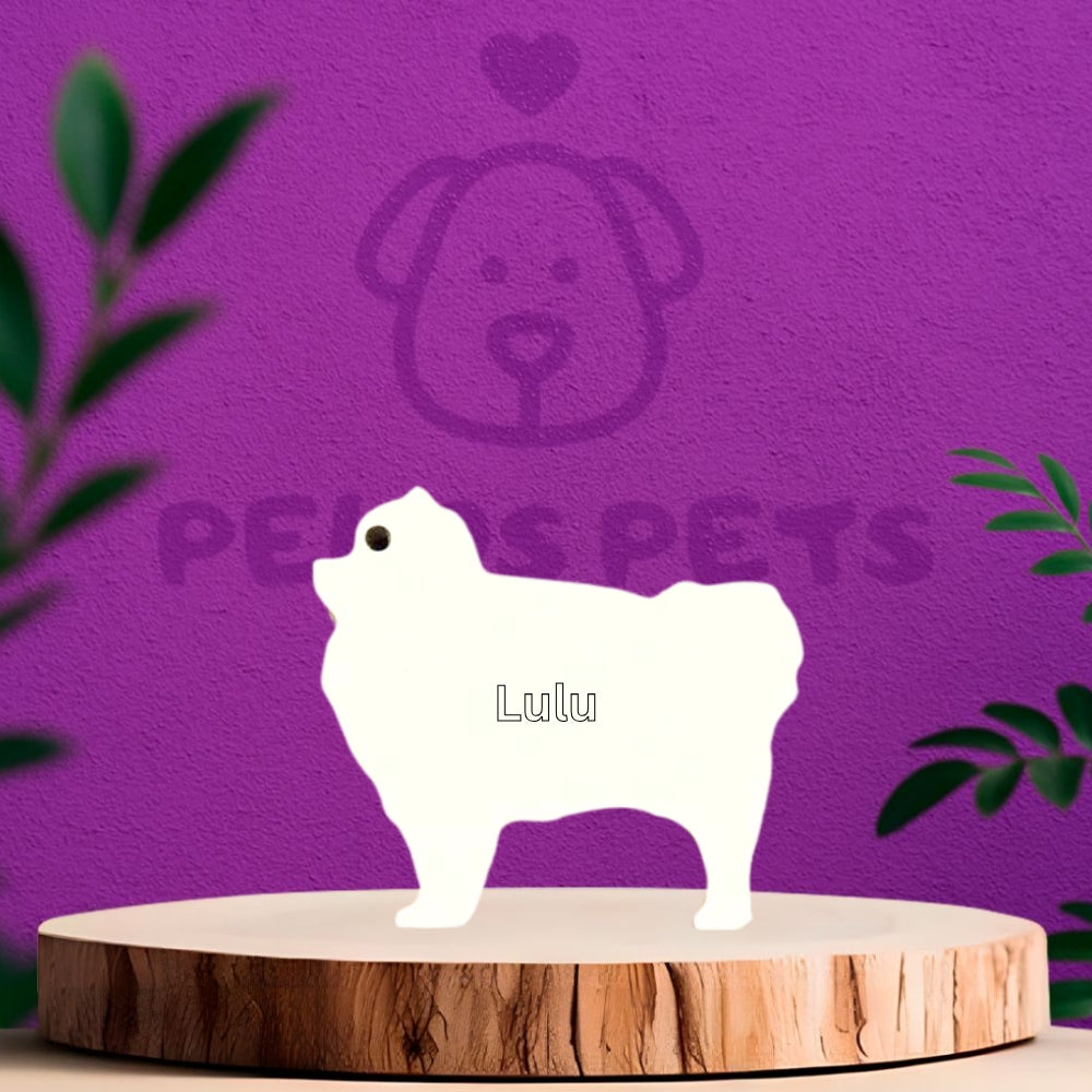 Pomeranian Wood Sculpture