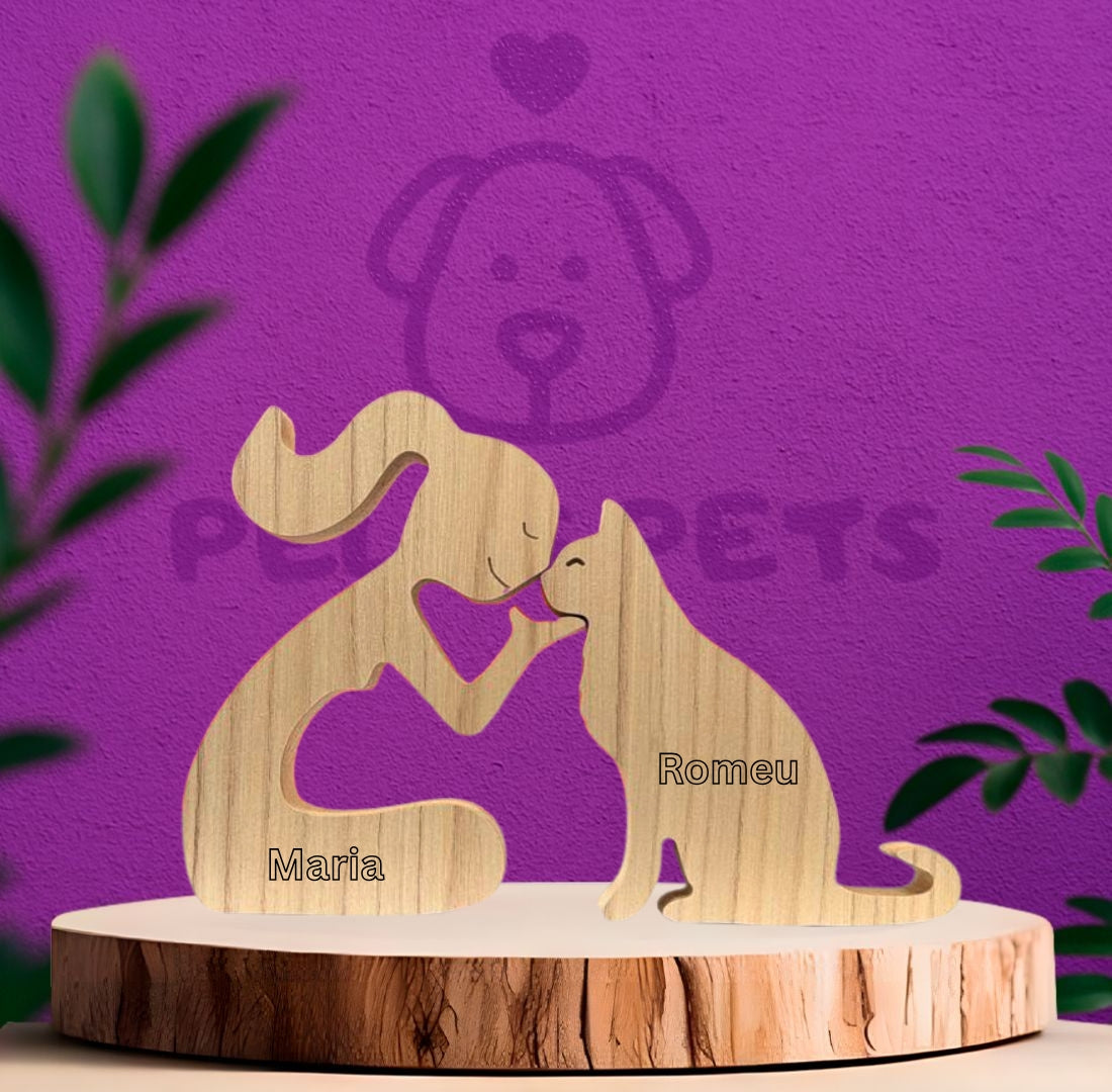 Wood Sculpture by Pets®️