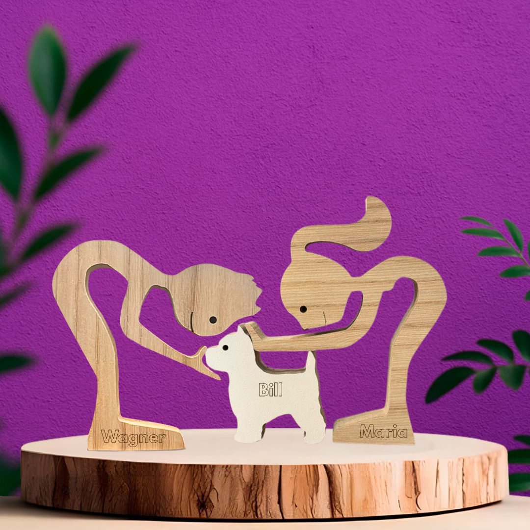 Wood Sculpture by Pets®️