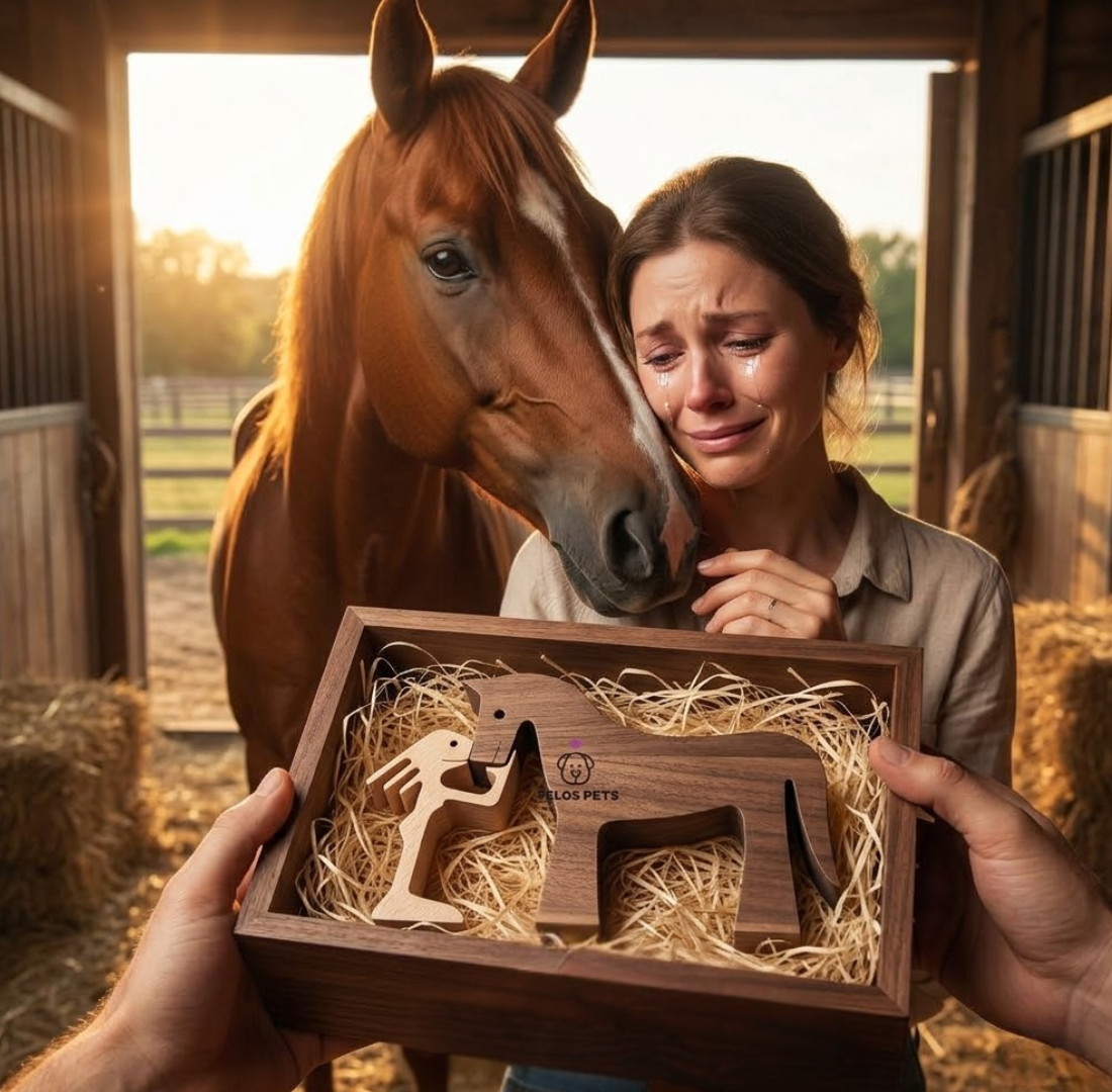 Wood Sculpture - Horse
