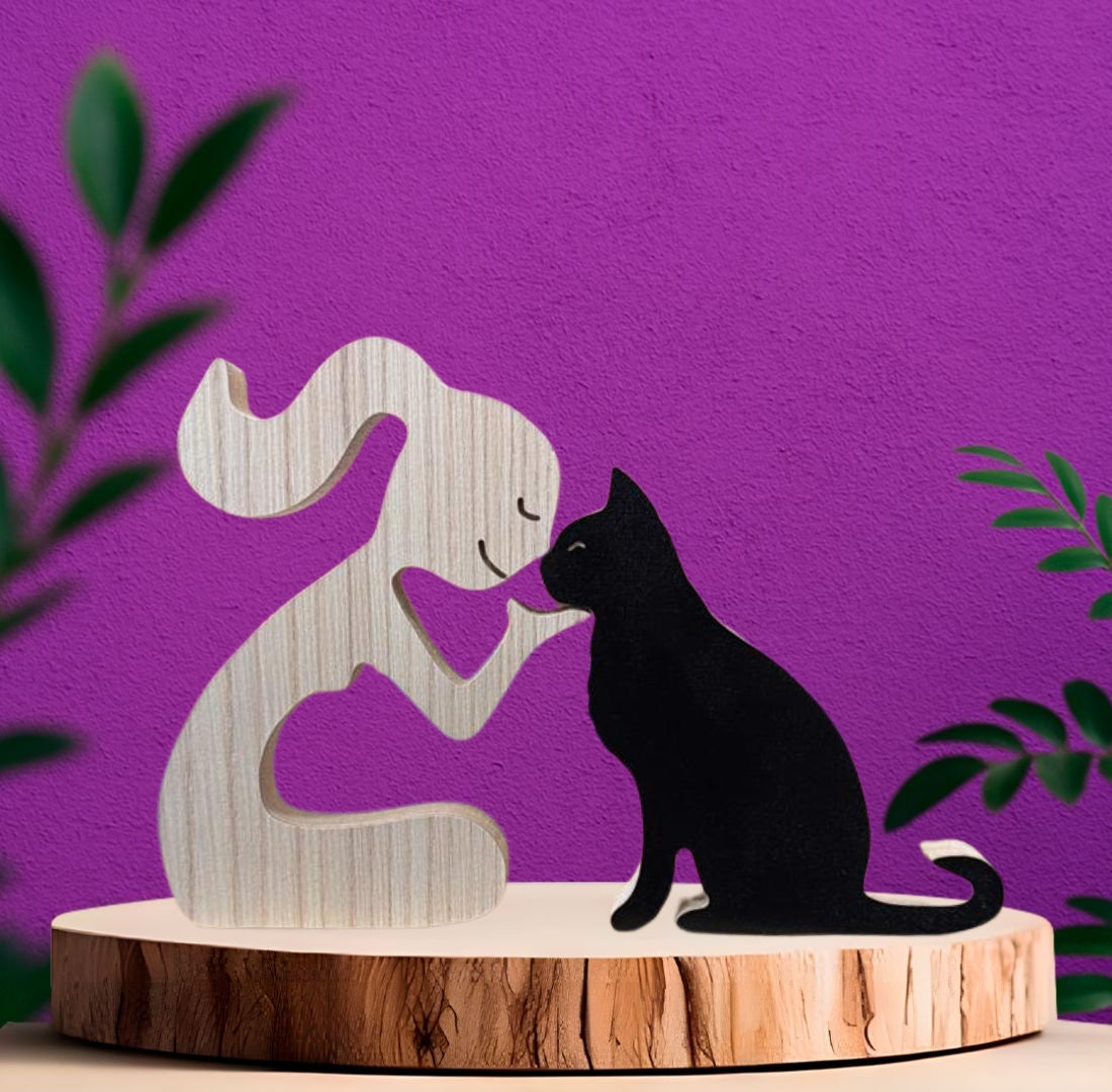 Wood Sculpture by Pets®️