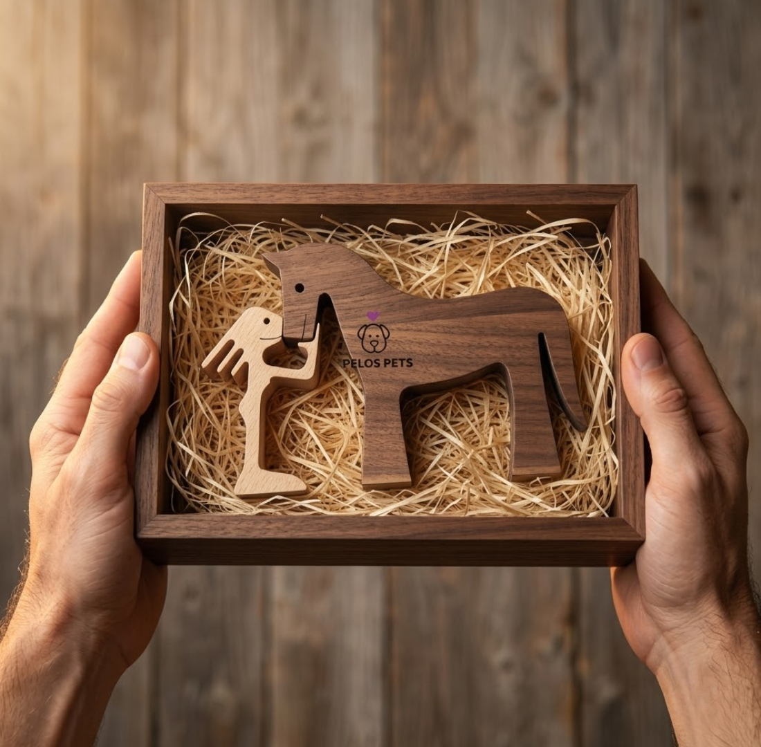 Wood Sculpture - Horse