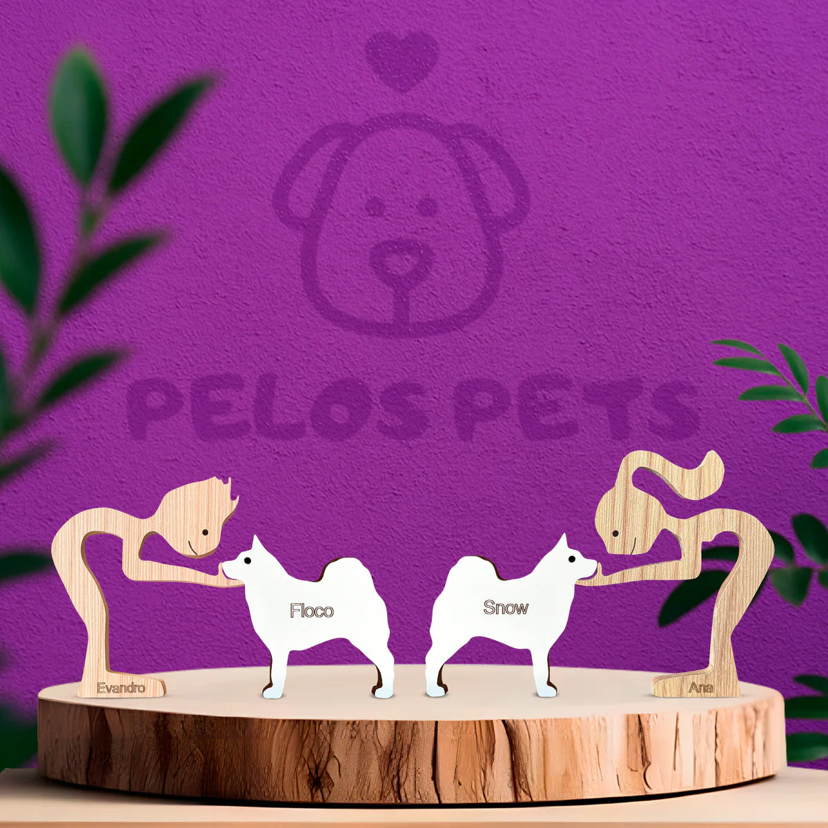 Escultura em Madeira Samoieda