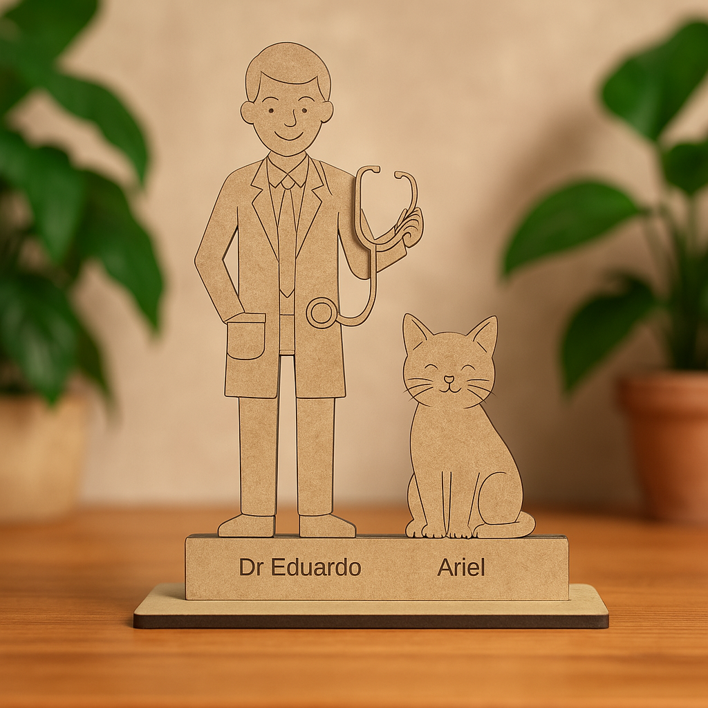 Wood Sculpture by Pets®️