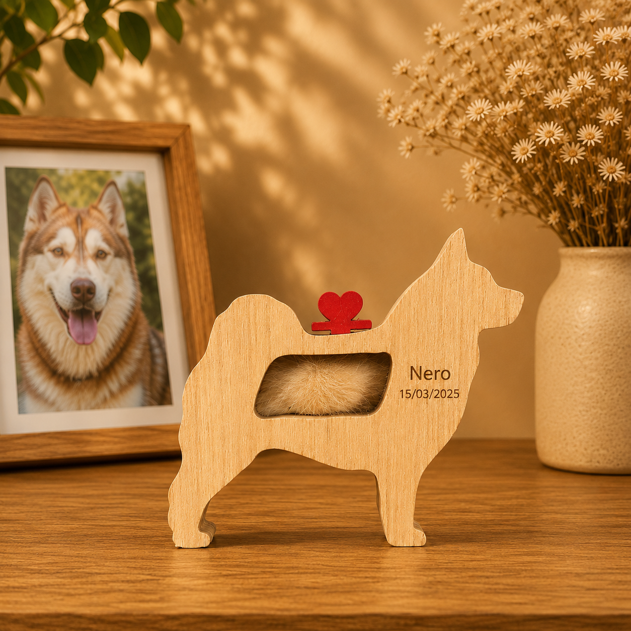 Cápsula do Amor Escultura Personalizada Pet Eterno