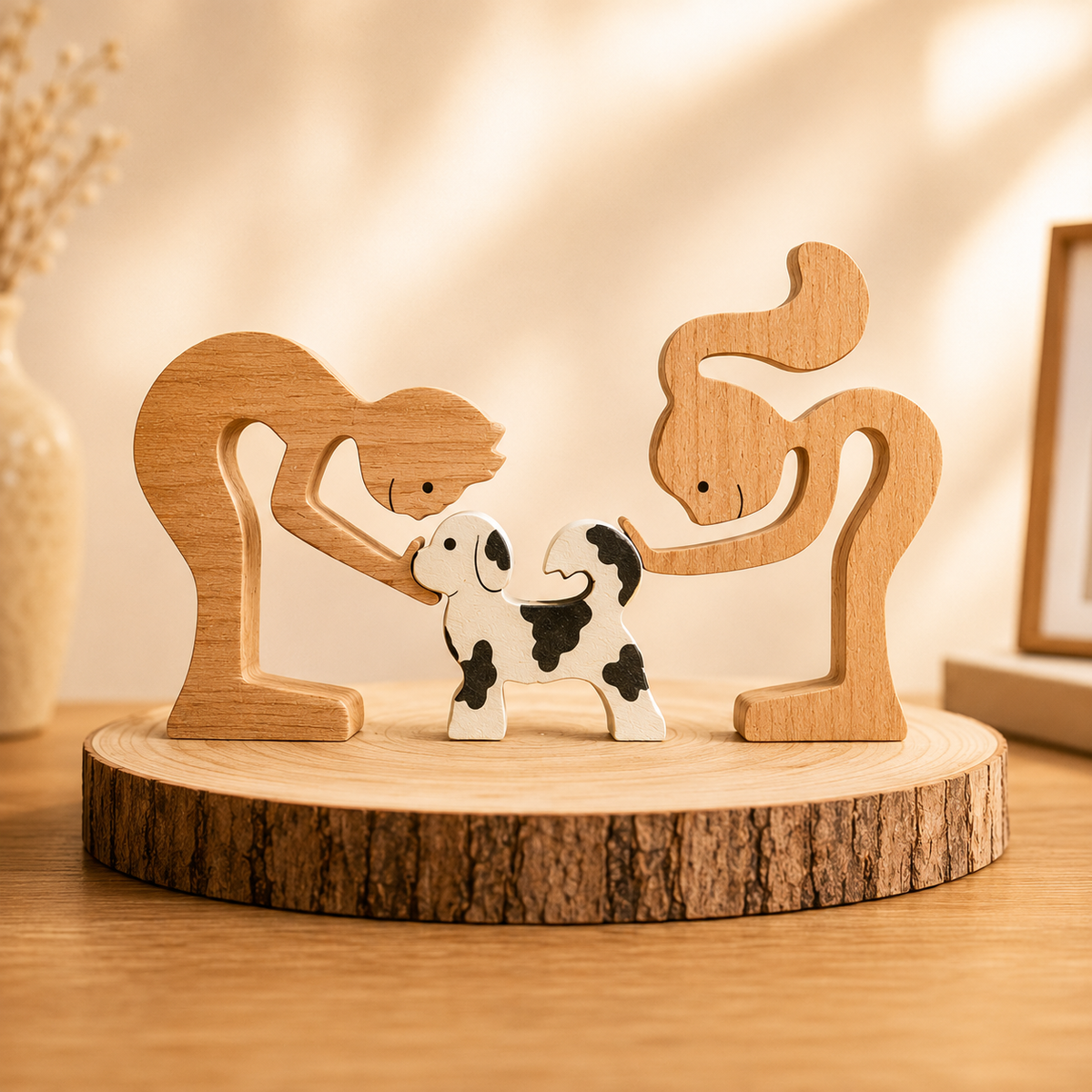 Escultura Pet Personalizada com Manchas