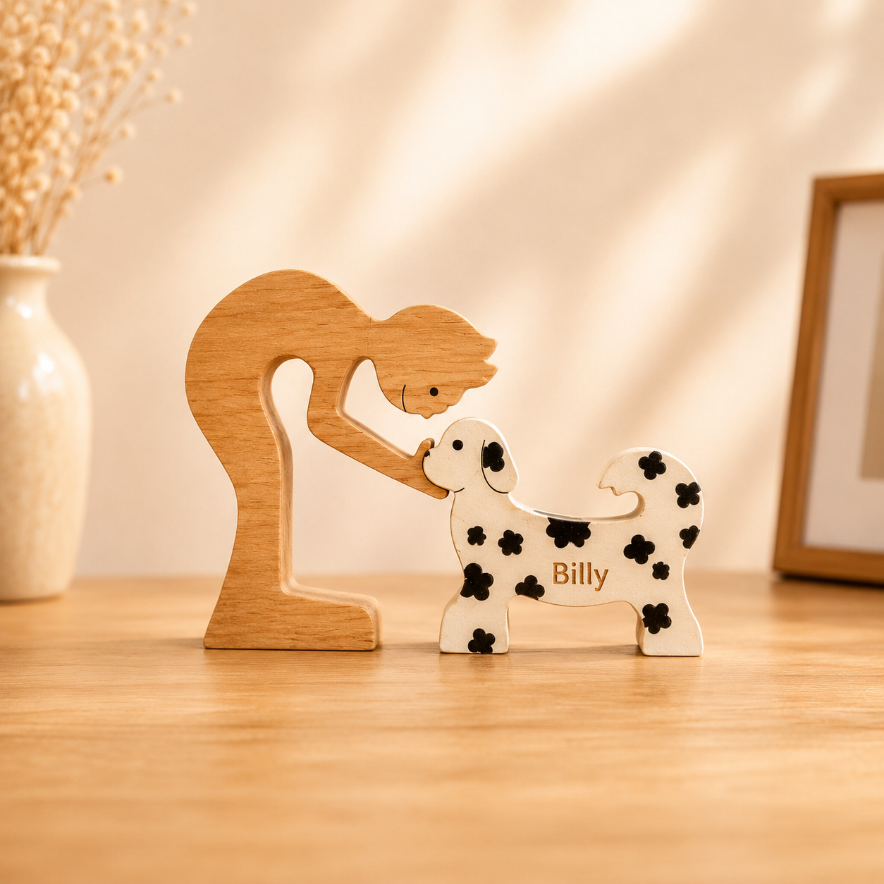 Escultura Pet Personalizada com Manchas