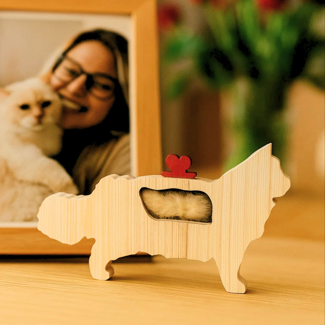 Cápsula do Amor Escultura Personalizada Pet Eterno
