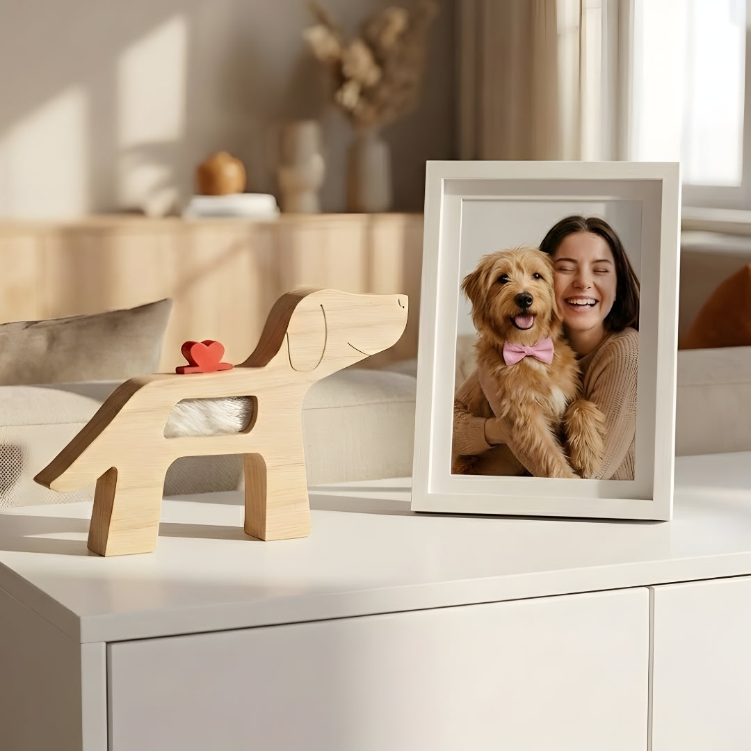 Cápsula do Amor Escultura Personalizada Pet Eterno