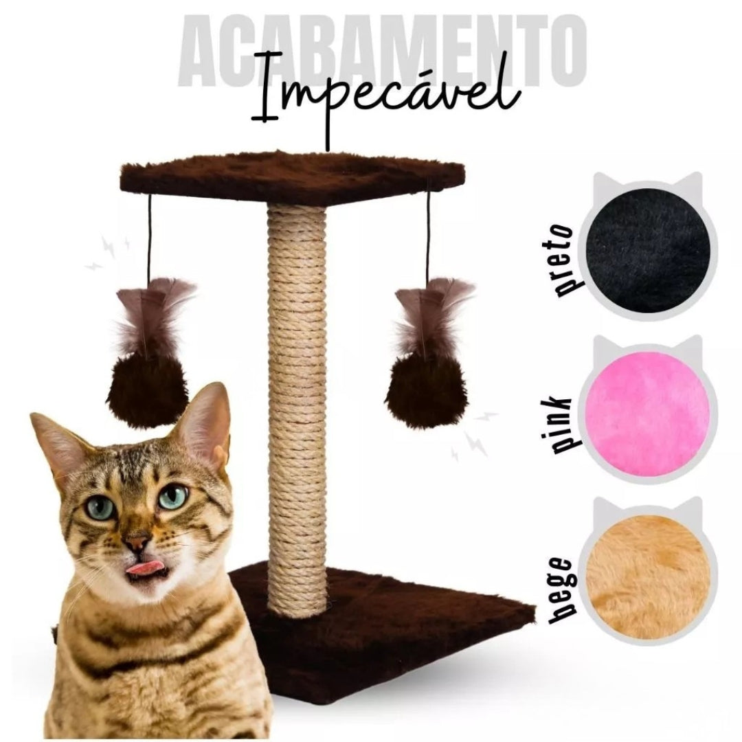 Arranhador Interativo para seu Gato - Pelos Pets