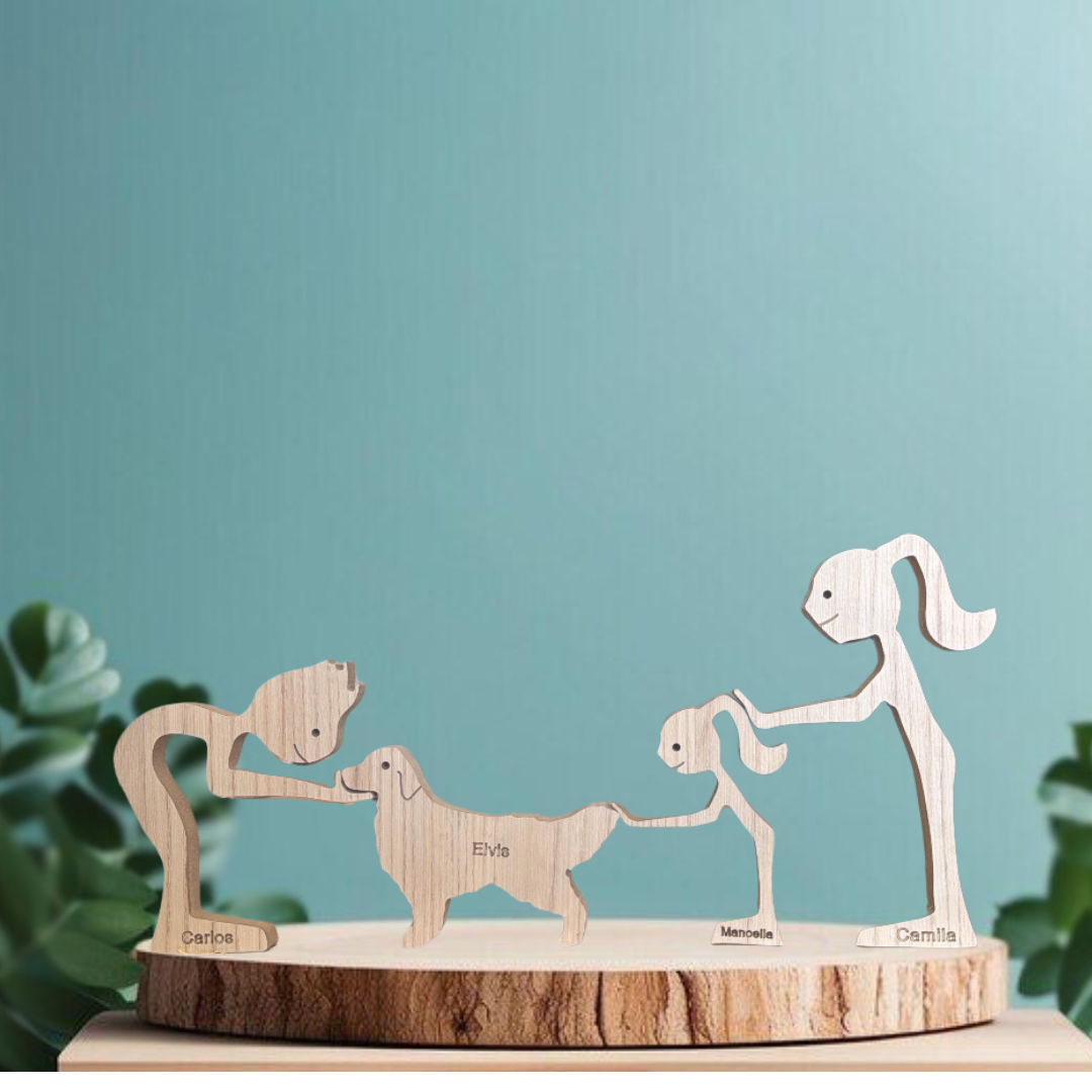 Wood Sculpture by Pets®️