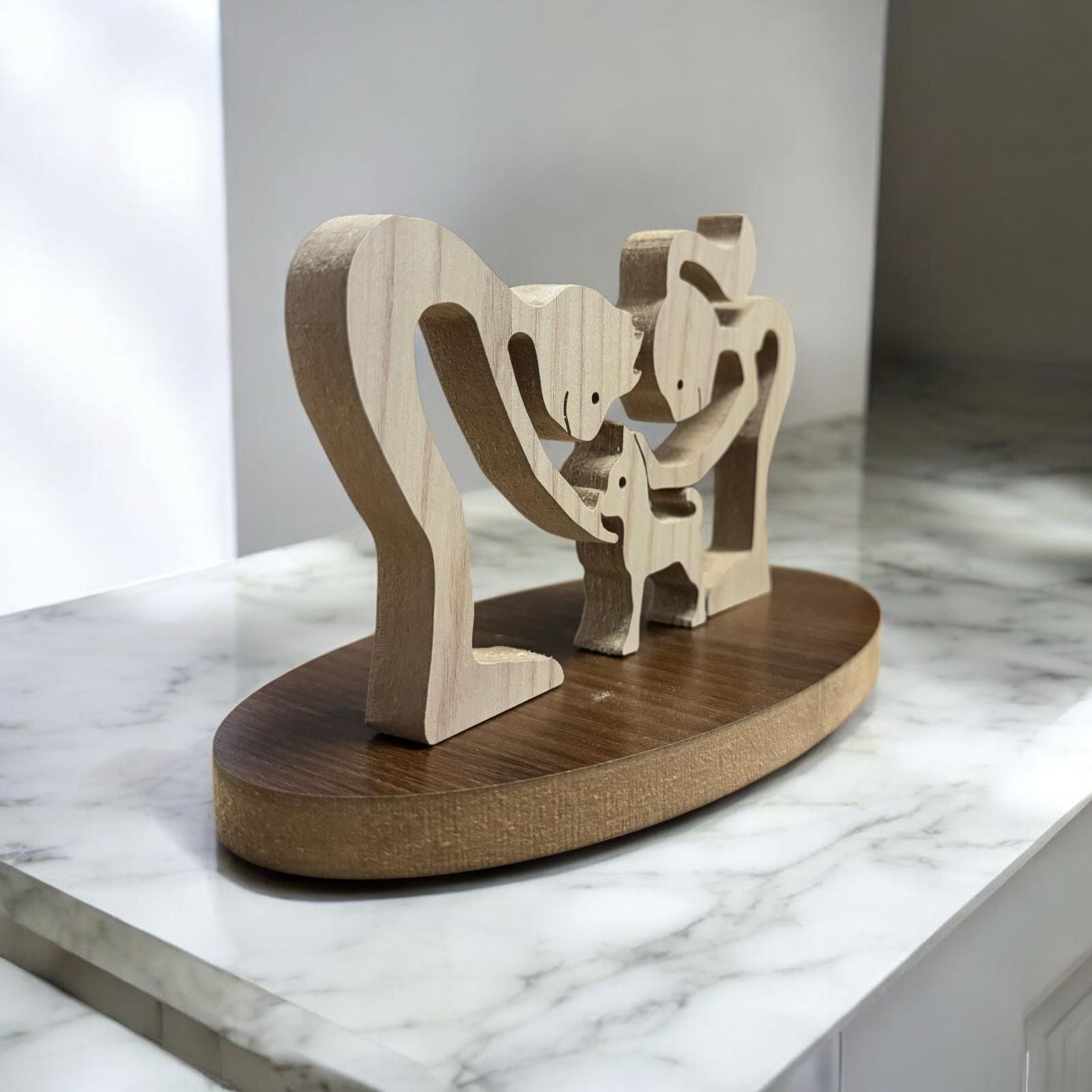 Base de Madeira MDF para Escultura