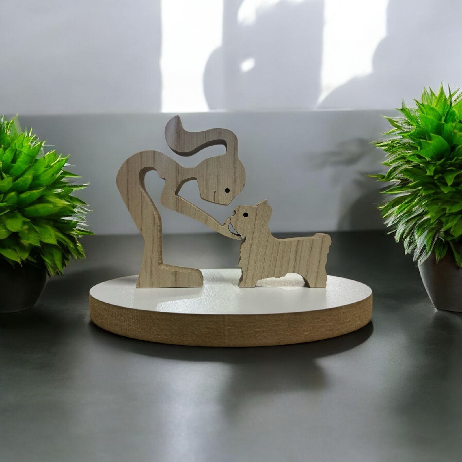 Base de Madeira MDF para Escultura