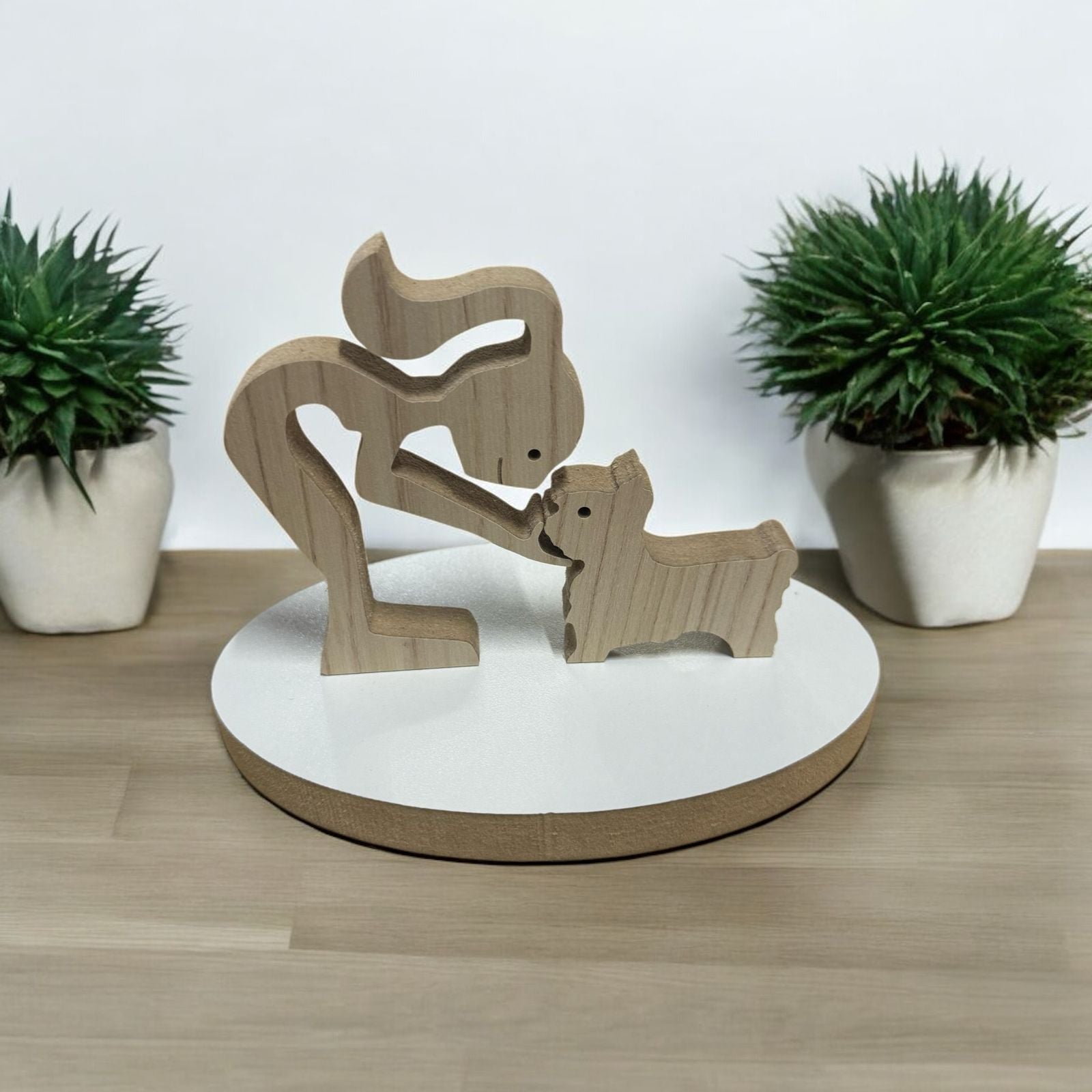 Base de Madeira MDF para Escultura