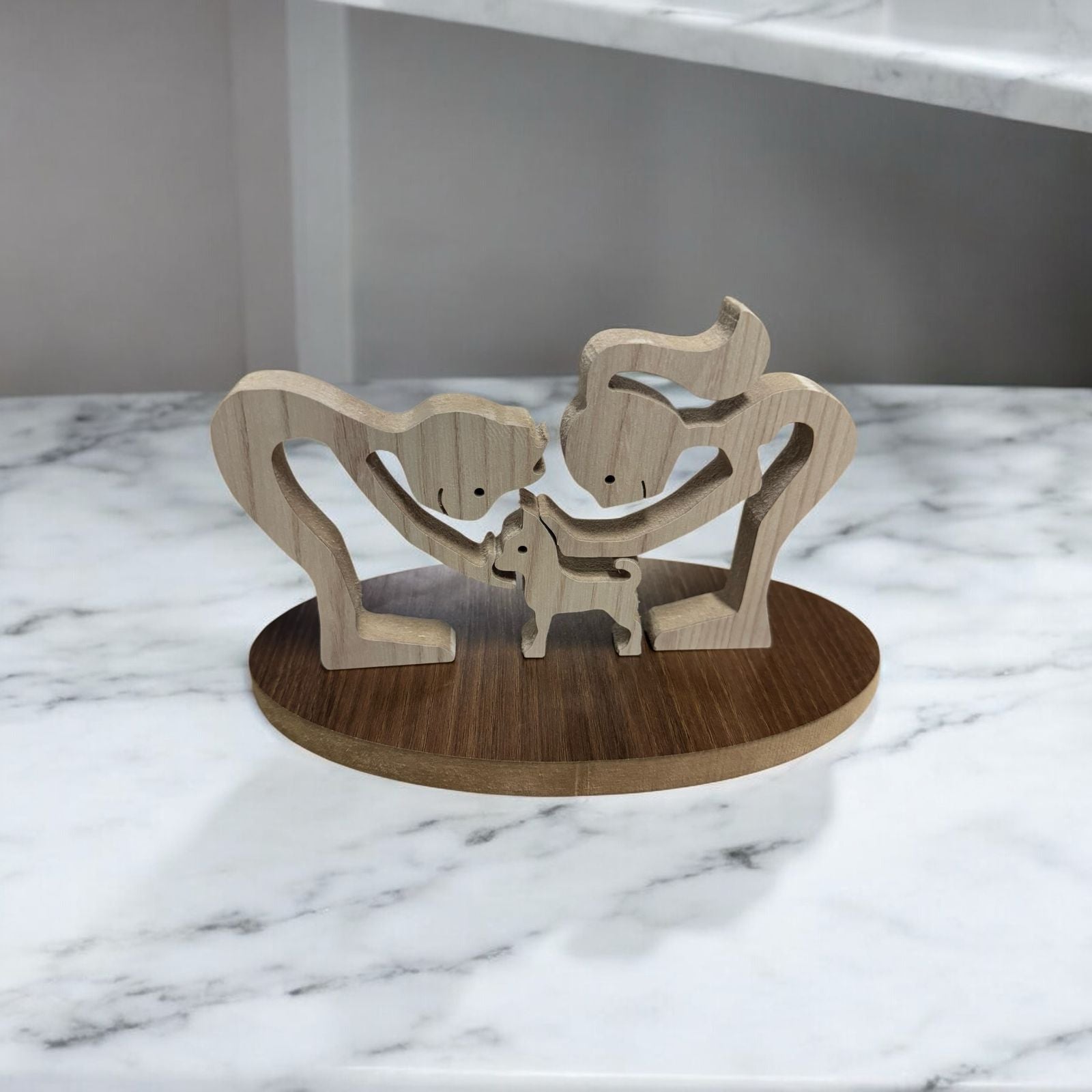 Base de Madeira MDF para Escultura