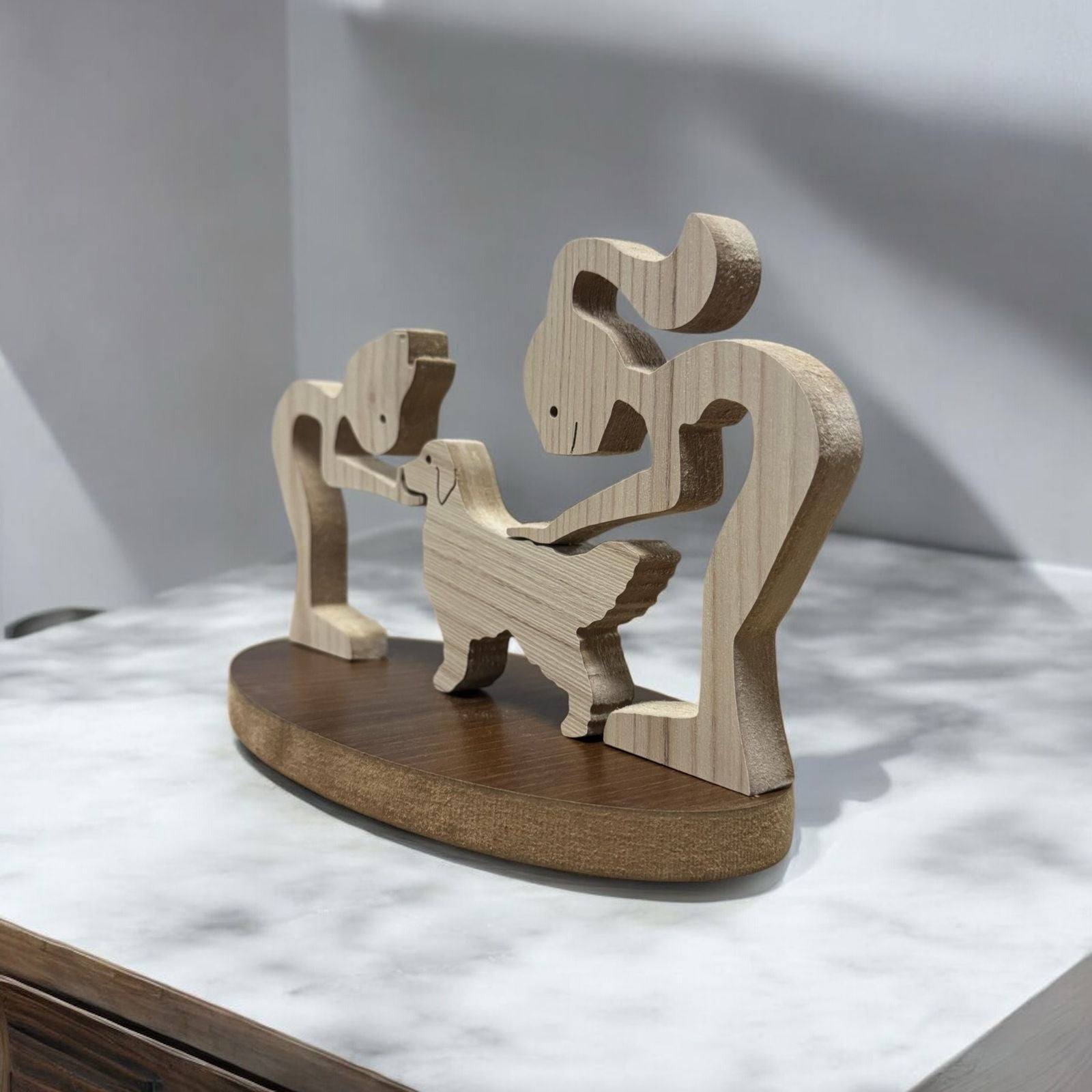 Base de Madeira MDF para Escultura