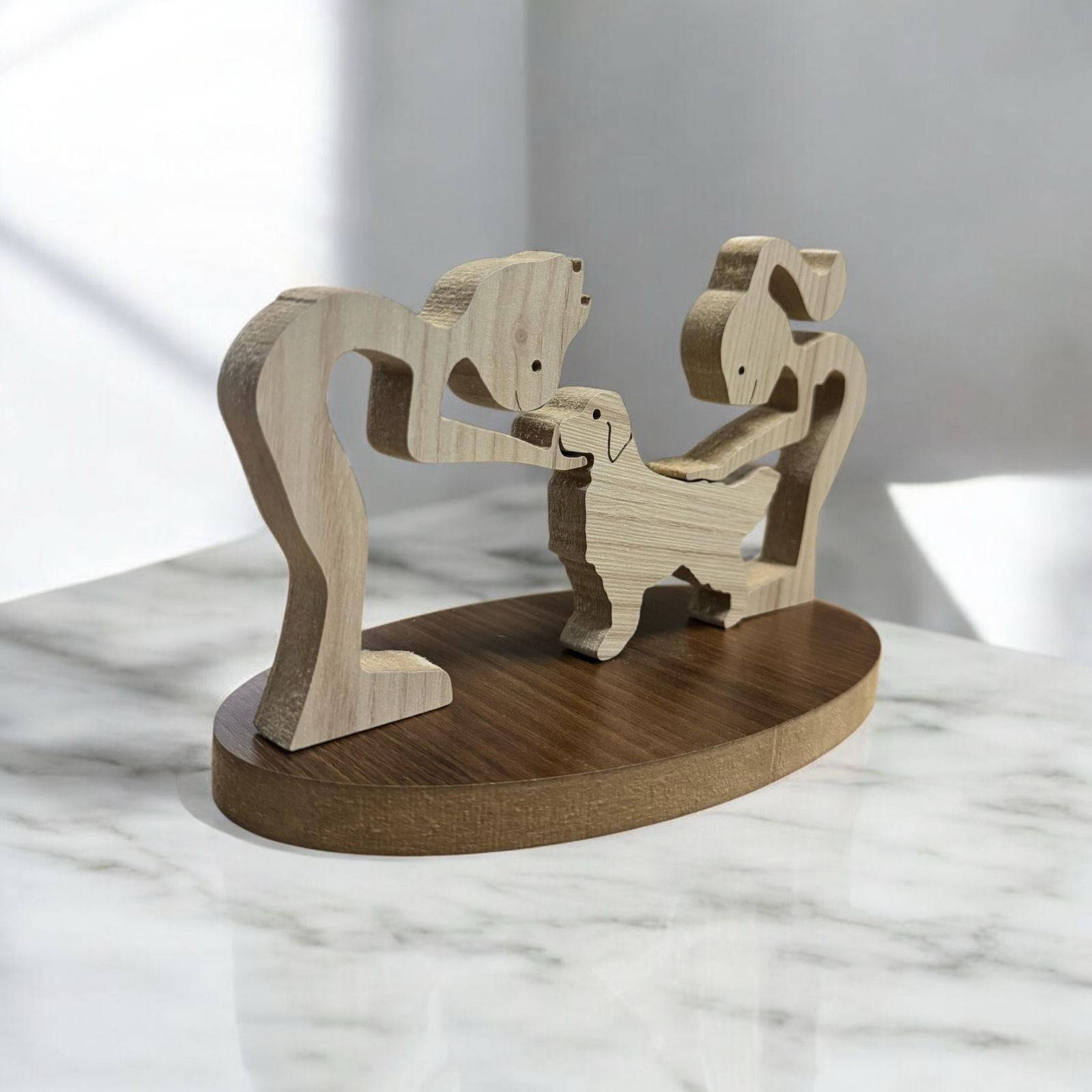 Base de Madeira MDF para Escultura