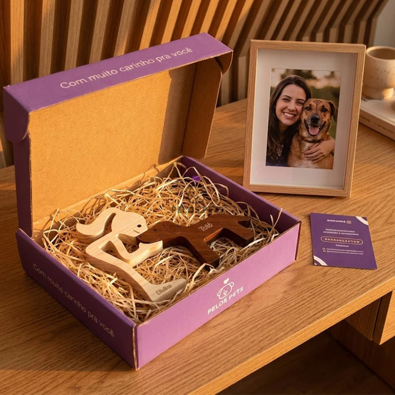 Wood Sculpture by Pets®️
