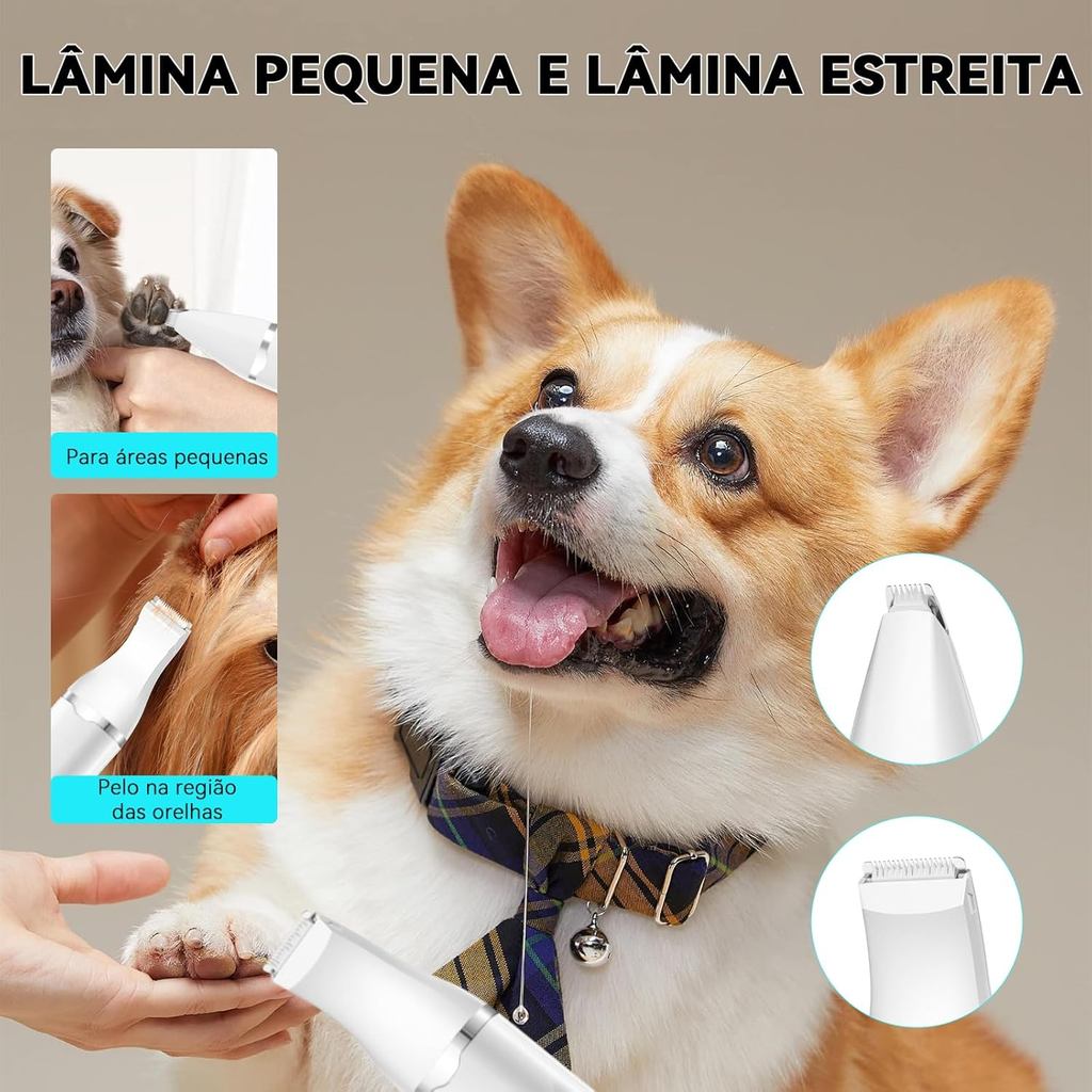 Pente com 4 alturas diferentes para todos os tipos de pelo