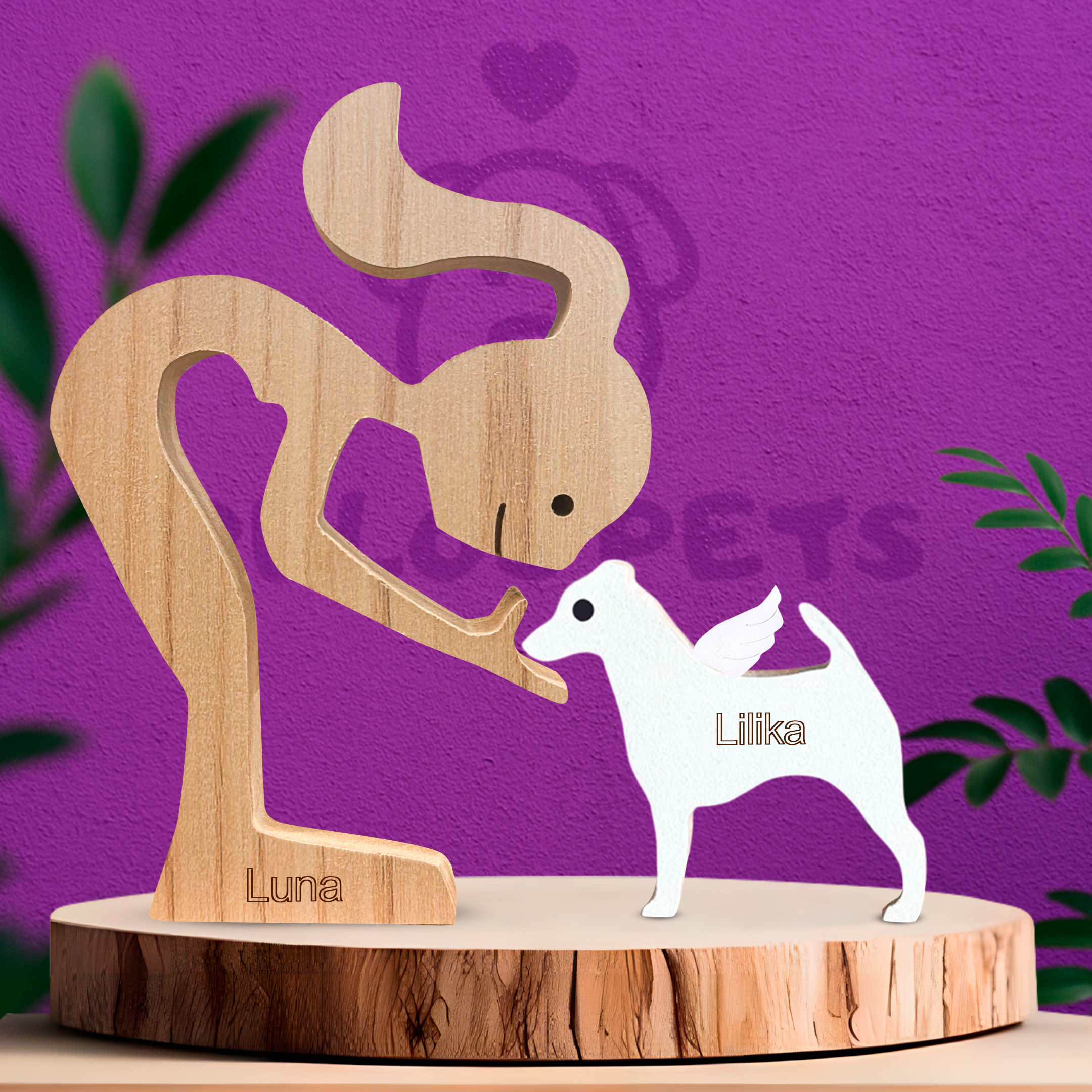 Escultura em Madeira Fox Paulistinha